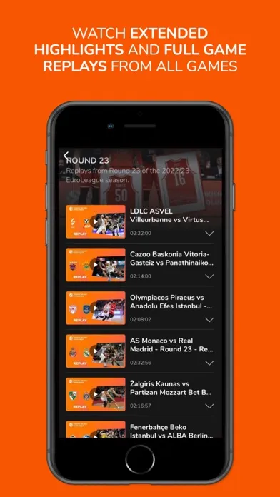 EuroLeague TV应用截图