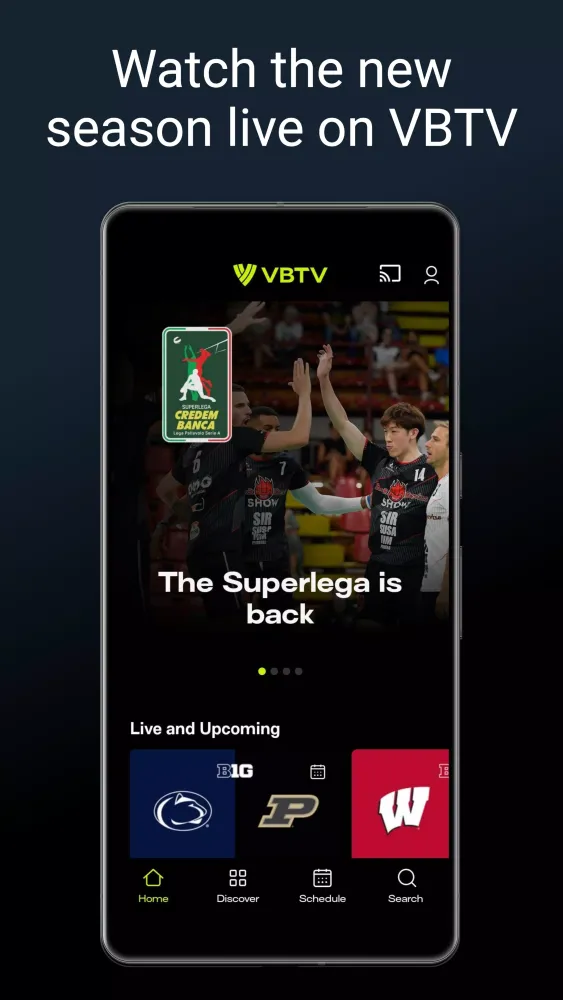 Volleyball TV - Streaming App應用截圖