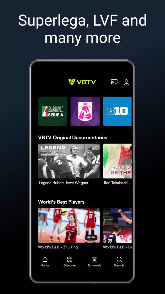 Volleyball TV - Streaming App應用截圖