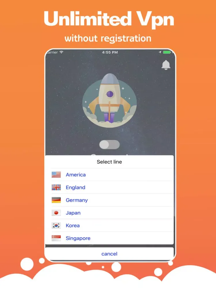 Turbos vpn-Simple Secure Proxy iPad  Screenshots