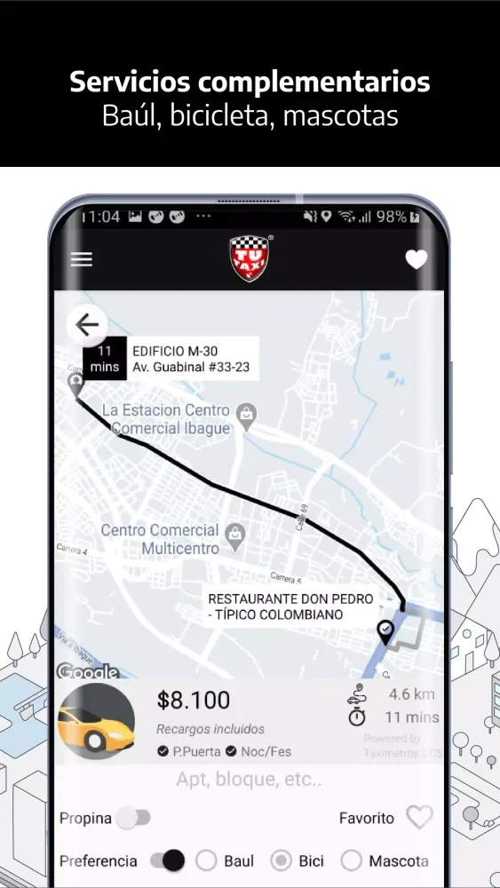 Tu Taxi স্ক্রিনশট