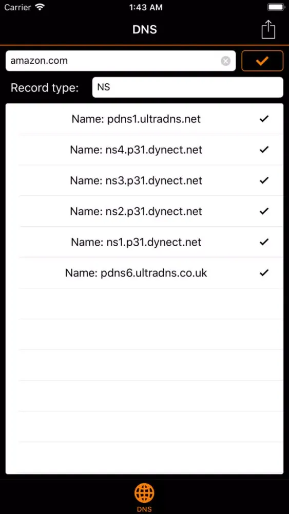 Capturas de pantalla de DDM DNS Tool