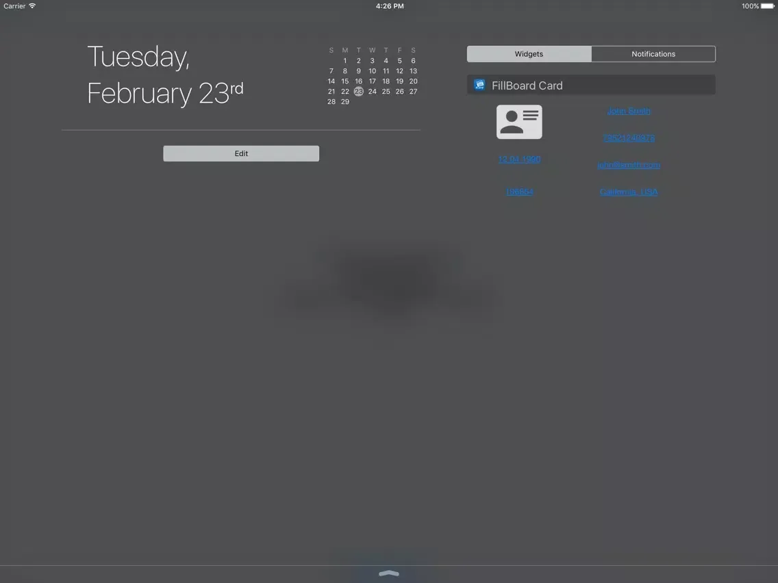Zrzuty ekranu FillBoard: Custom Keyboard iPad 
