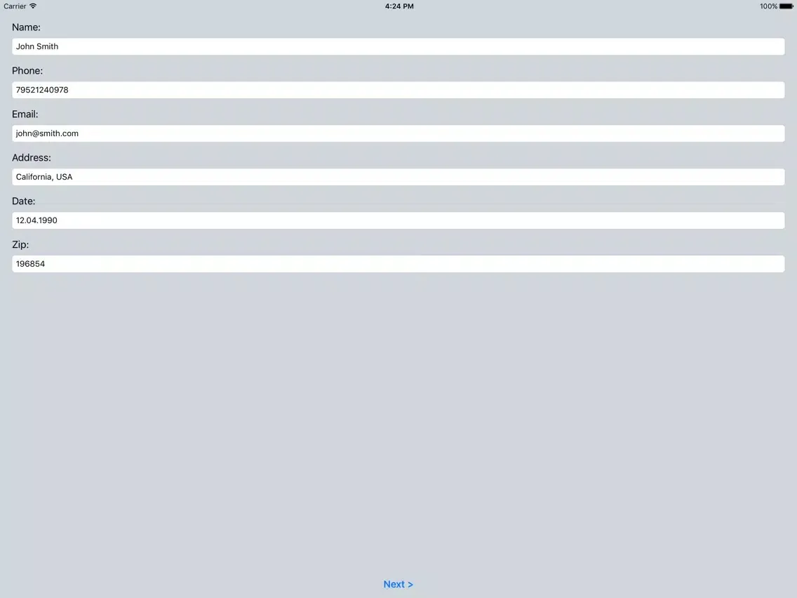 Zrzuty ekranu FillBoard: Custom Keyboard iPad 