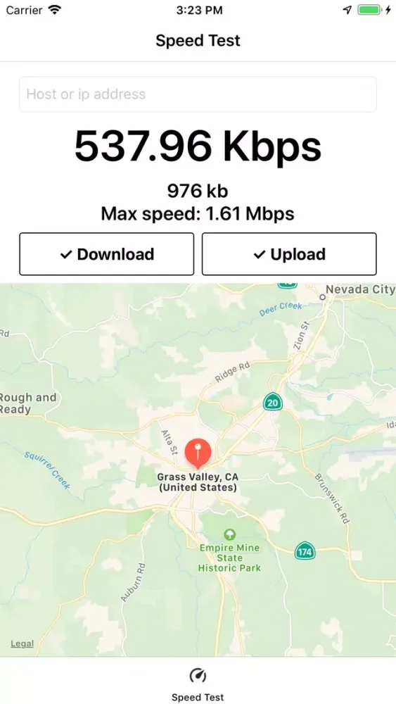 Internet Speed Test Tool スクリーンショット