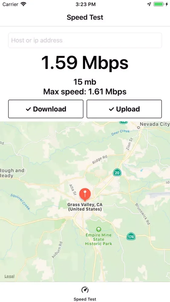 Internet Speed Test Tool スクリーンショット
