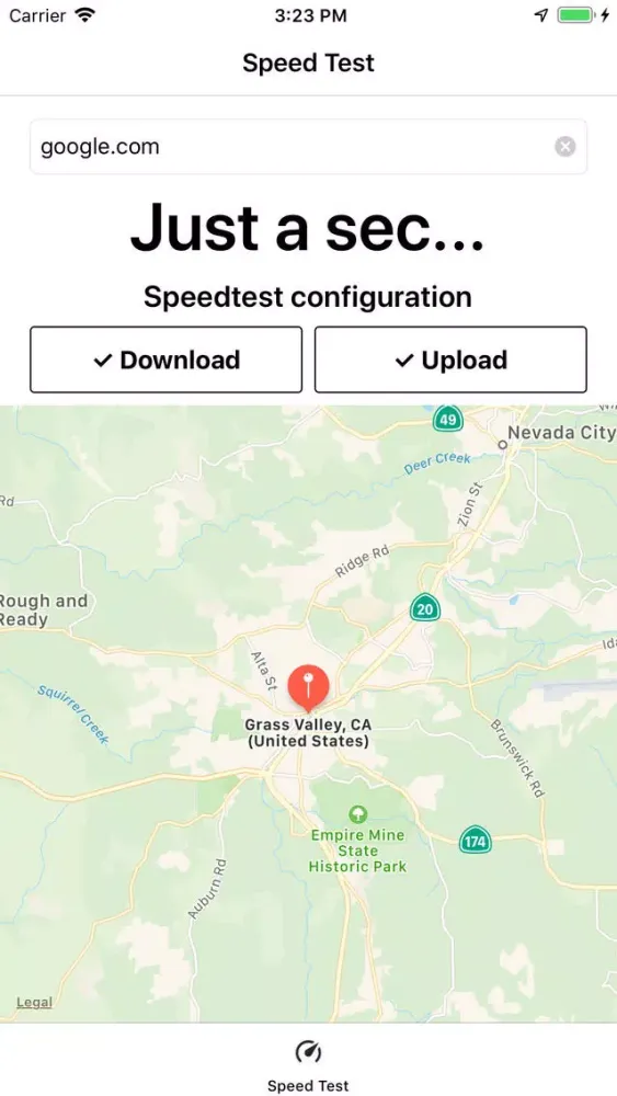 Internet Speed Test Tool スクリーンショット