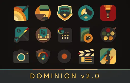 Dominion - Dark Retro Icons Screenshots