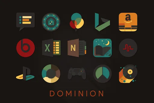 Dominion - Dark Retro Icons Screenshots