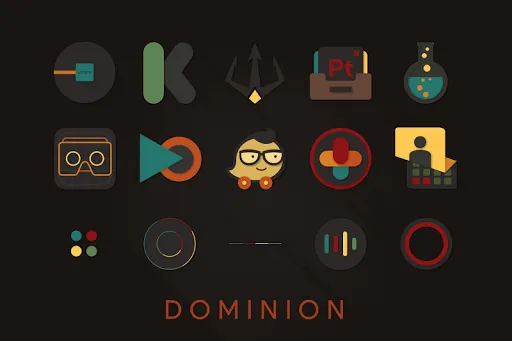 Dominion - Dark Retro Icons Screenshots