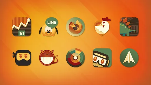 Dynasty - Retro Icon Pack Screenshots