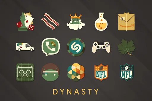 Dynasty - Retro Icon Pack Screenshots