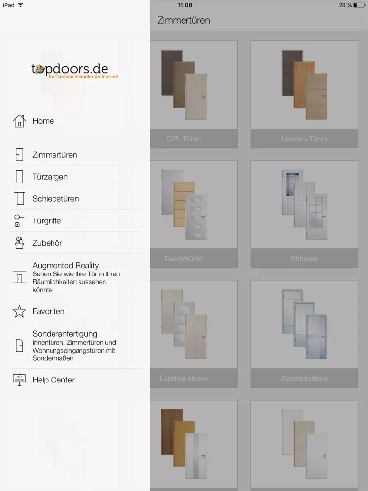topdoors iPad  Screenshots