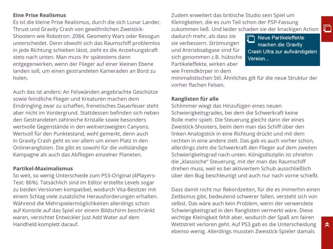 4Players Magazin iPad  Screenshots