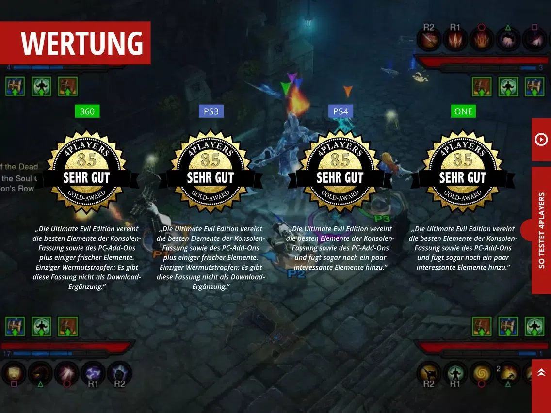 4Players Magazin iPad  Screenshots