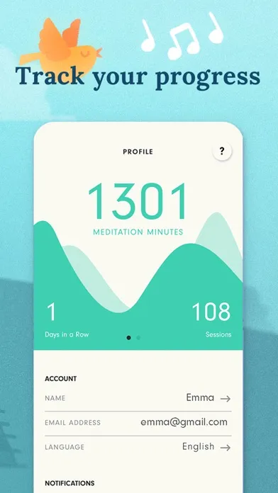 Capturas de tela do 7Mind Meditation & Sleep