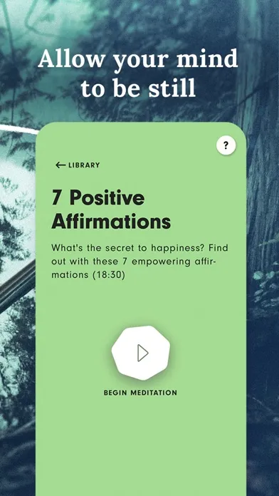 Capturas de tela do 7Mind Meditation & Sleep