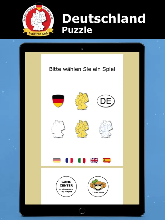 ภาพหน้าจอของ Germany Puzzle iPad 