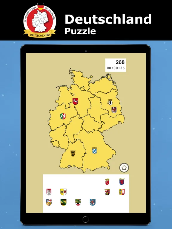 ภาพหน้าจอของ Germany Puzzle iPad 