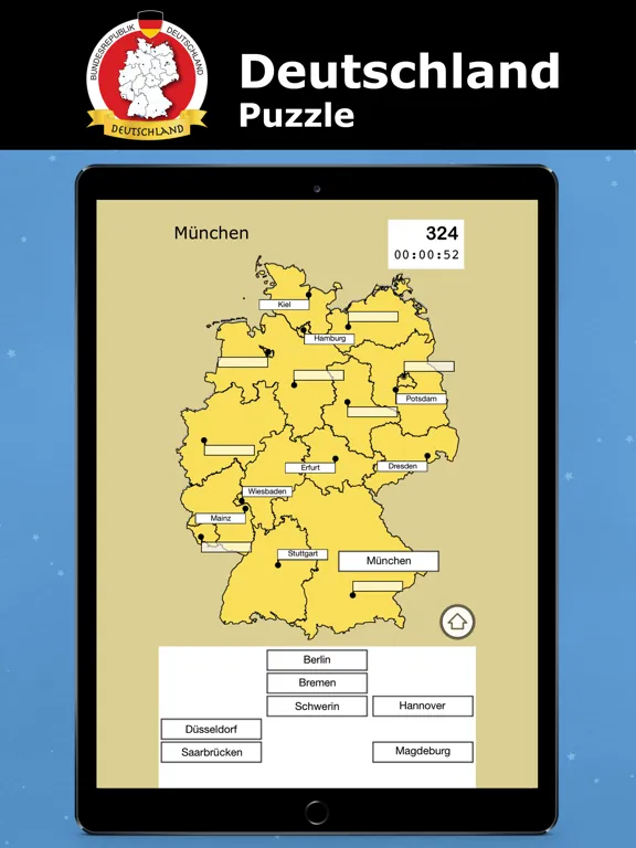 ภาพหน้าจอของ Germany Puzzle iPad 