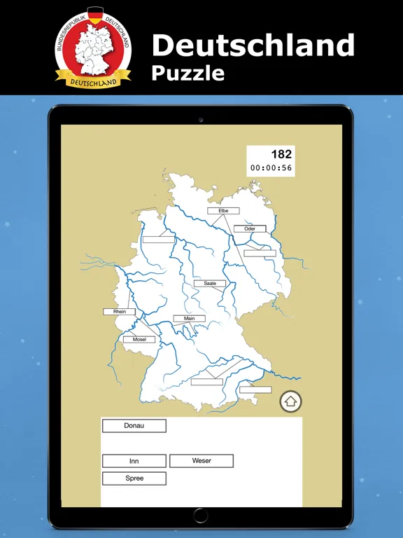 ภาพหน้าจอของ Germany Puzzle iPad 