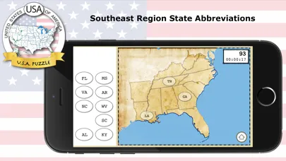 Скриншоты USA Puzzle • Geography