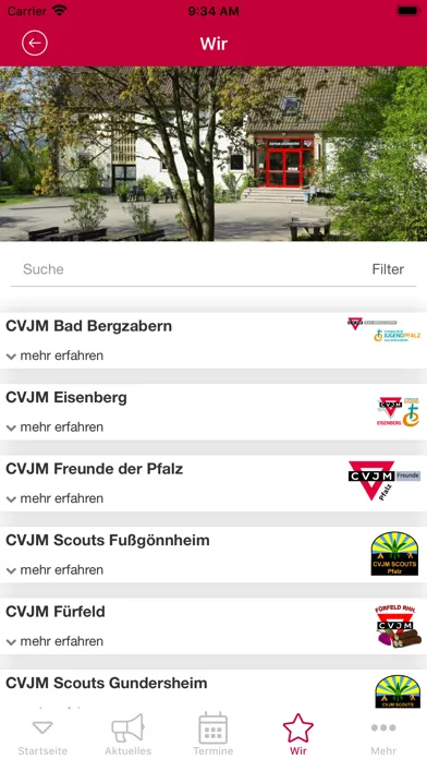 ภาพหน้าจอของ CVJM Pfalz