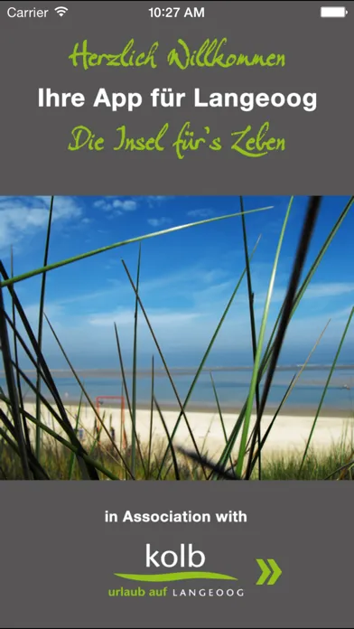 Langeoog Guide سکرین شاٹس
