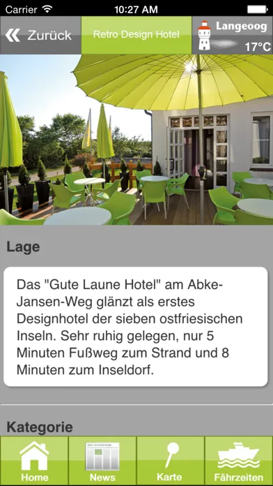 Langeoog Guide سکرین شاٹس
