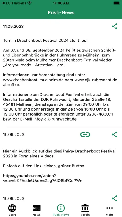 Zrzuty ekranu DJK Ruhrwacht e.V.