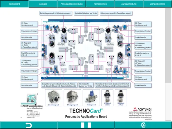 tec2SKILL Pneumatics iPad  Ekran Görüntüleri
