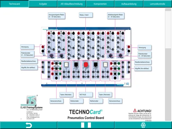 tec2SKILL Pneumatics iPad  Ekran Görüntüleri