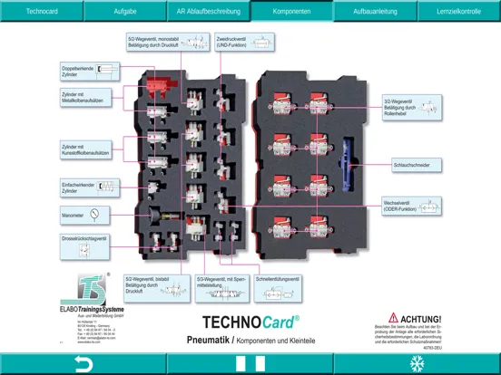 tec2SKILL Pneumatics iPad  Ekran Görüntüleri