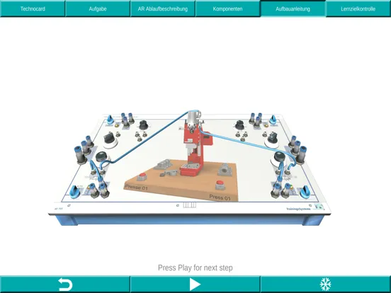 tec2SKILL Pneumatics iPad  Ekran Görüntüleri