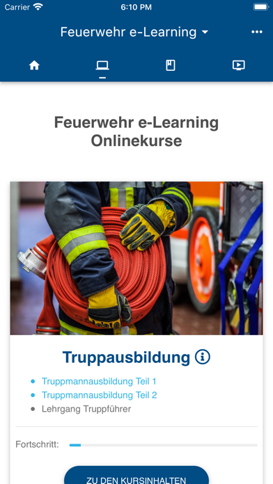 Feuerwehr e-Learning应用截图