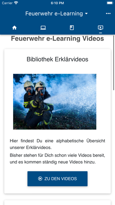 Feuerwehr e-Learning应用截图