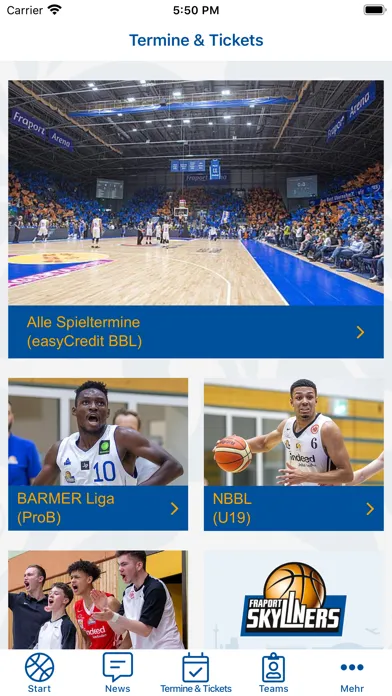 FRAPORT SKYLINERS スクリーンショット