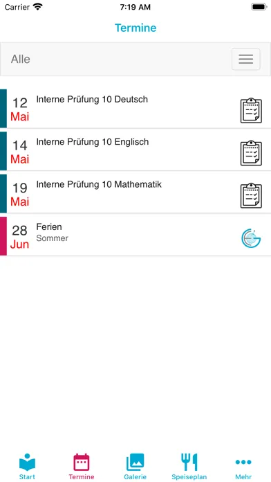 Gesamtschule Essen Nord سکرین شاٹس