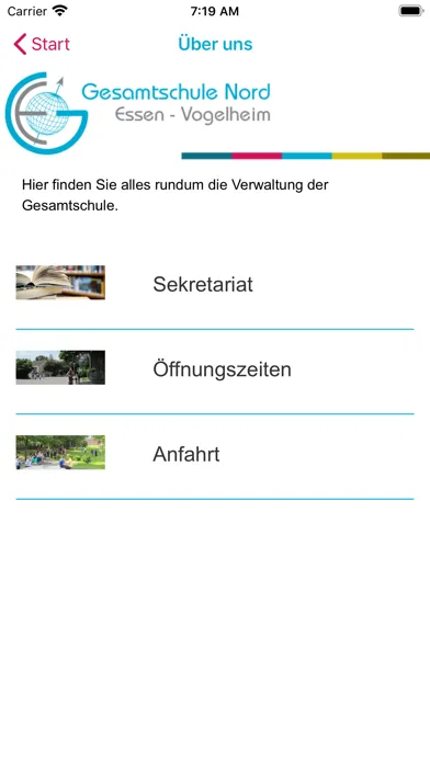 Gesamtschule Essen Nord سکرین شاٹس