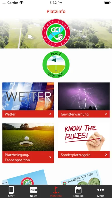 Golf Club Trier e.V. Screenshots