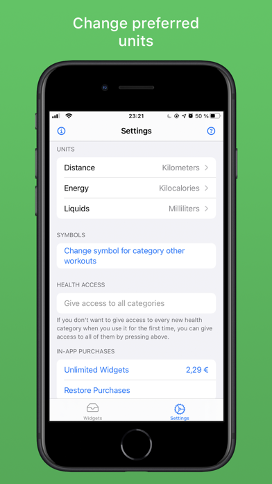 Hauora Health Widgets سکرین شاٹس