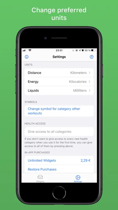 Hauora Health Widgets應用截圖