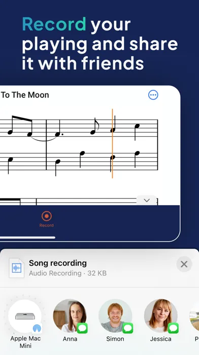 ภาพหน้าจอของ Halbestunde Sheet Music Reader
