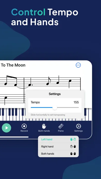 ภาพหน้าจอของ Halbestunde Sheet Music Reader