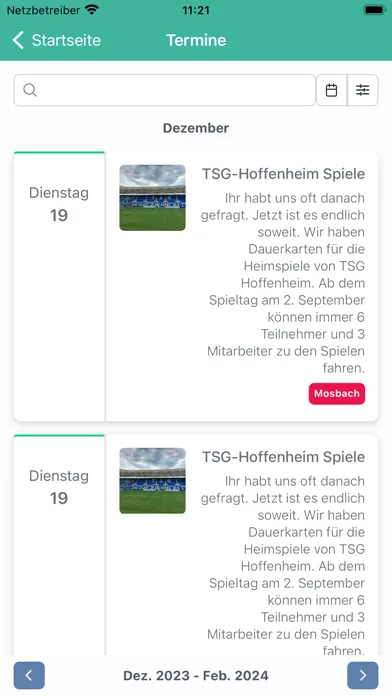 Screenshot di JoDi aktiv Neckar-Odenwald