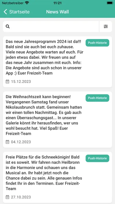 Screenshot di JoDi aktiv Neckar-Odenwald