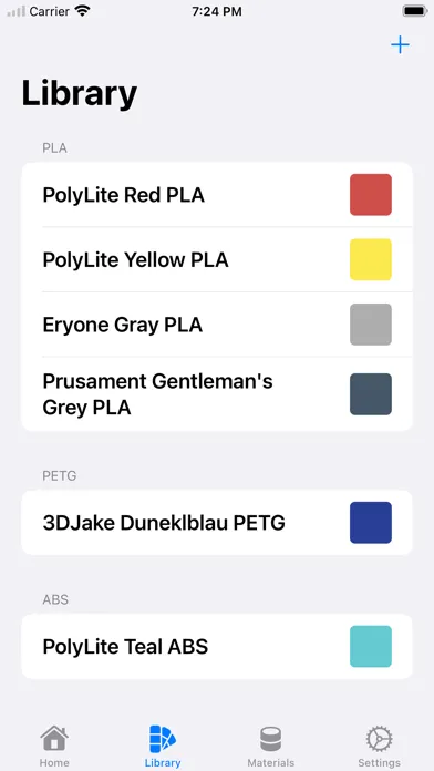 Filament Swatches Ekran Görüntüleri