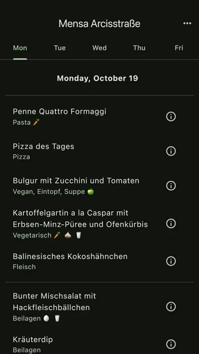 Canteens Munich سکرین شاٹس