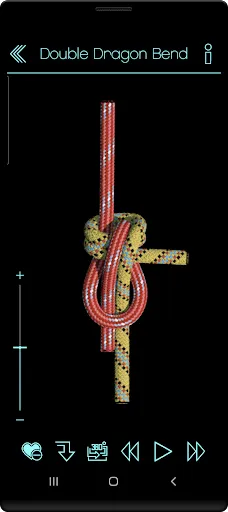 Ảnh chụp màn hình của Knots 360 Pro ( 3D )