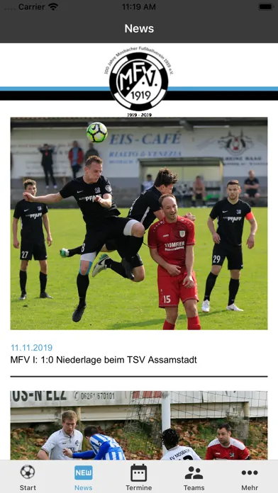 FV 1919 Mosbach e.V. スクリーンショット